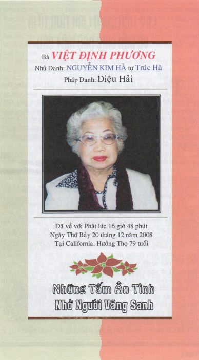 Chị Việt Định Phương Trúc Hà