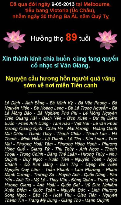 2013 Phan Uu Nhac Si Van Giang B