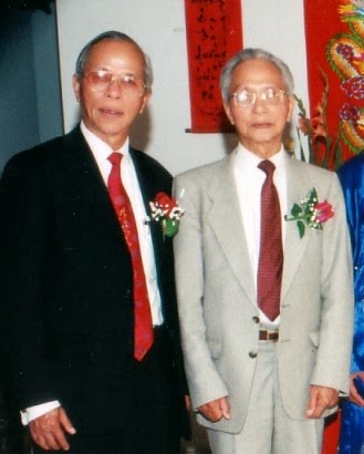 từ trái: Vũ Hối, Vũ Ký