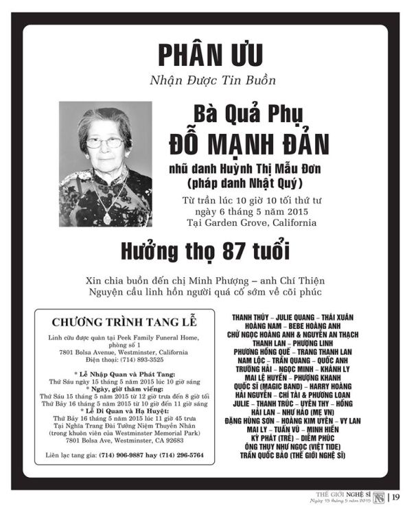 phan uu ba do manh dan