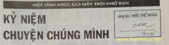 ky niem chuyen chung minh