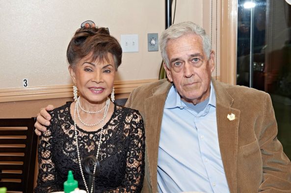 Nữ tài tử Kim Vui và phu quân, ký giả Frank Scotton