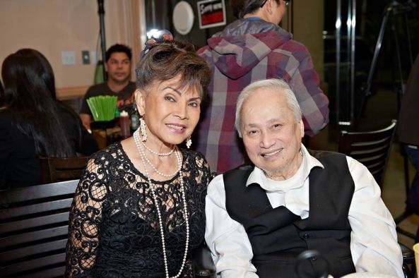 Nữ tài tử Kim Vui và nhạc sĩ Lam Phương