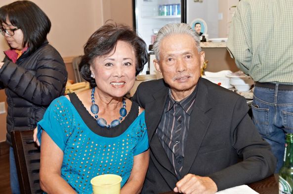 Ca sĩ Mai Trinh và phu quân, anh Từ Thành