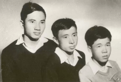 Từ trái: Đỗ Quý Toàn, Dương Nghiễm Mậu, Trần Dạ Từ (1957)